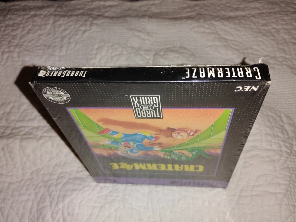 CraterMaze New Sealed for TurboGrafx-16 NTSC USA - Image 4 of 4