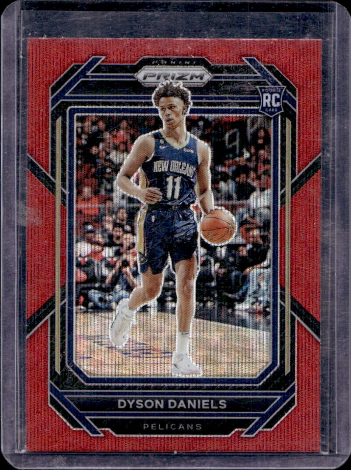 2022-23 Prizm Dyson Daniels RC Prizm Ruby Wave #233 Pelicans