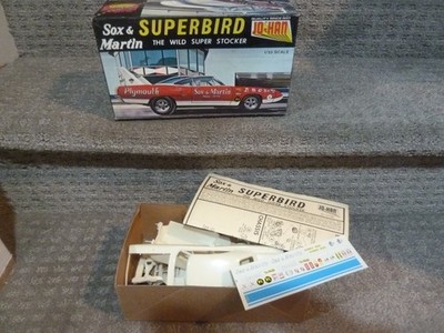 Jo-Han 1970 Sox & Martin 70 Superbird Stock or Race 1/25 FS Model