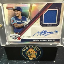2024 Bowman’s Best Moises Ballesteros Futures Game Auto Relic /500