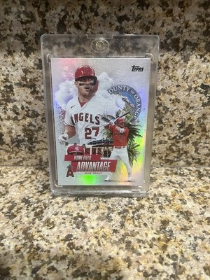 2025 Topps Series 1 Mike Trout Home Field Advantage #HA-6 LA ANA Angels