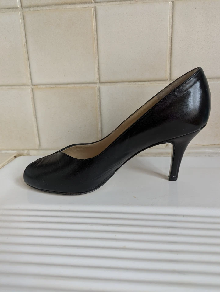 PETER KAISER magnifiques escarpins tout en cuir avec boîte et dustbag d'origine - Photo 3/4