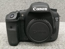 Canon EOS 7D DSLR Camera Body, 18MP APS-C CMOS, CompactFlash, Used