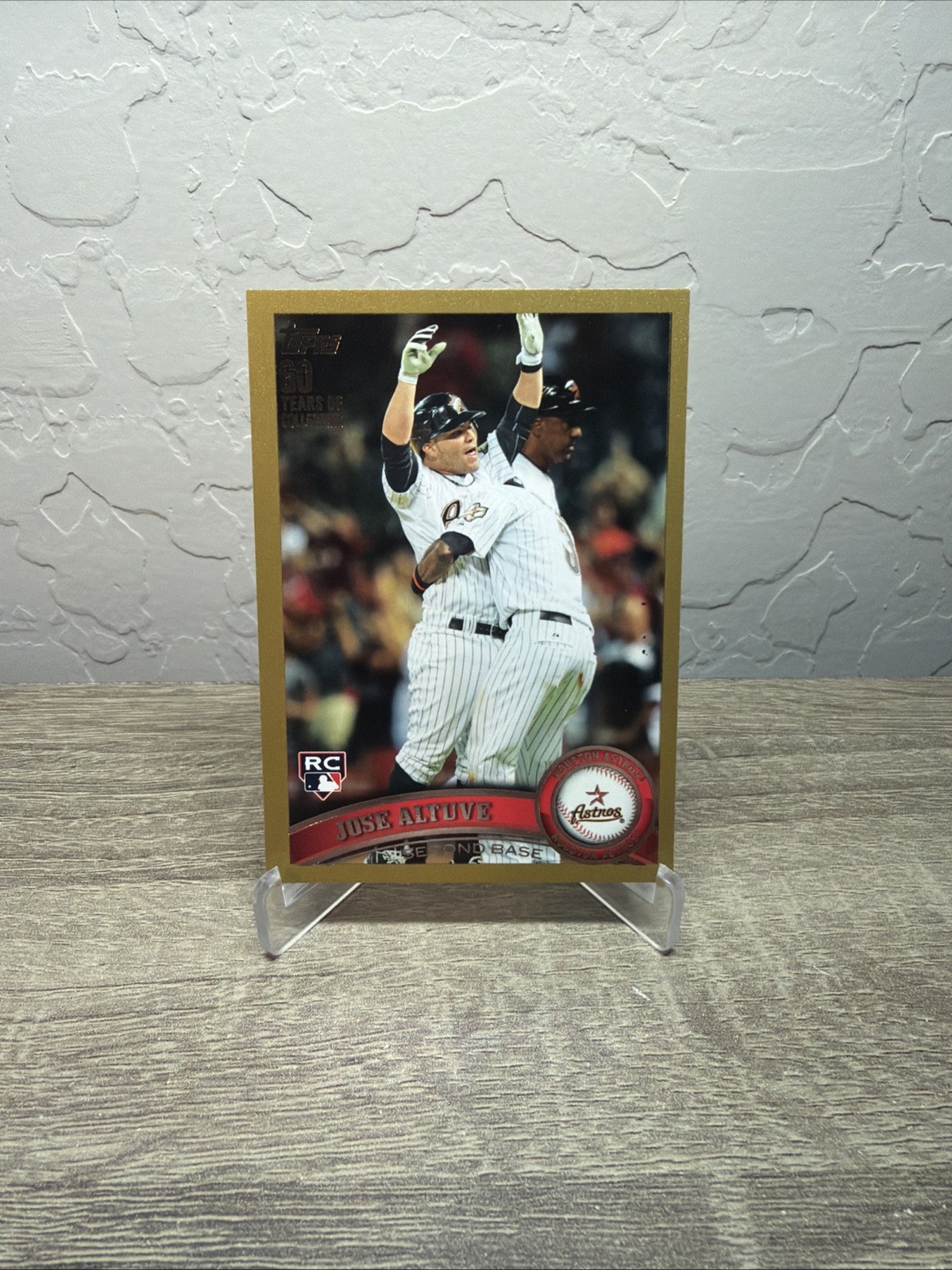 2011 Topps Update Series Jose Altuve Gold Rookie RC /2011 #US132 Astros