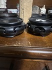 Lots Of 10 Pieces Vintage Chinese Round Wooden Table Display Stands — photo 10