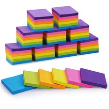 Sticky Notes Bulk 60 Pads Sticky Notes 3 X 3 Inch 100 Sheets/Pad Assorted Bri