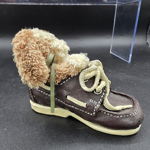Lotto 5 Boyd's Bear-Foot Friends scarpa in resina bambino ragazzo peluche orso cane agnello - Foto 3 di 23
