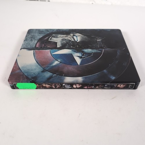 Captain America Civil War Steelbook Edition Blu Ray Movie Region Free - Picture 2 of 5