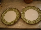 LOT OF 2 VINTAGE STANGLE BLOSSOM RING PLATES 10"