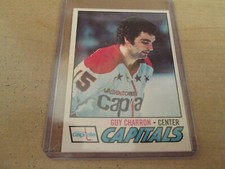 1977-78 OPC / 145 GUY CHARRON WASHINGTON CAPITALS