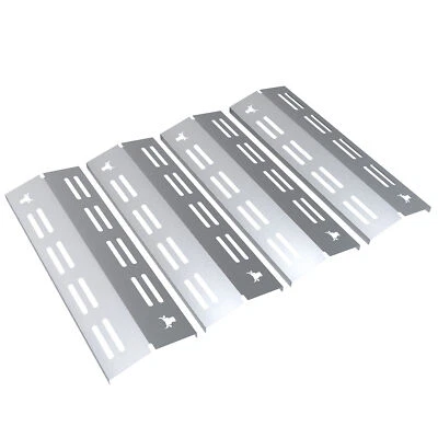 TUNING-ART Gasgrill Brennerabdeckung aus Edelstahl passend für Enders Boston Pro 4