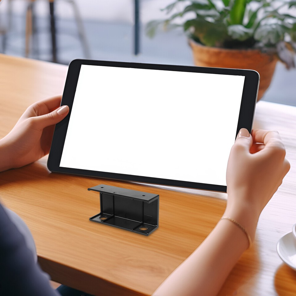 Laptop Holder Under Desk Shelf for Tablet Mounting Brackets Accessories