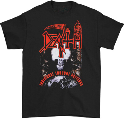 Death Individual Thought Patterns Cotton Black S-5XL Unisex Shirt