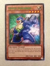 YuGiOh TCG Hyper Synchron DL17-EN006 (GREEN) Duelist League Card Rare New DL