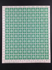DDR DIENST A 34 A DV 46980 BOGEN RAND LINKS GEZ&Auml;HNT UNGEFALTET ** s1133