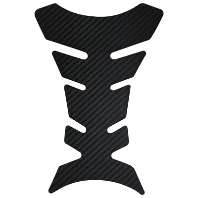 Generisch Tankpad Aufkleber für Motorrad,Tankaufkleber Carbon fiber texture