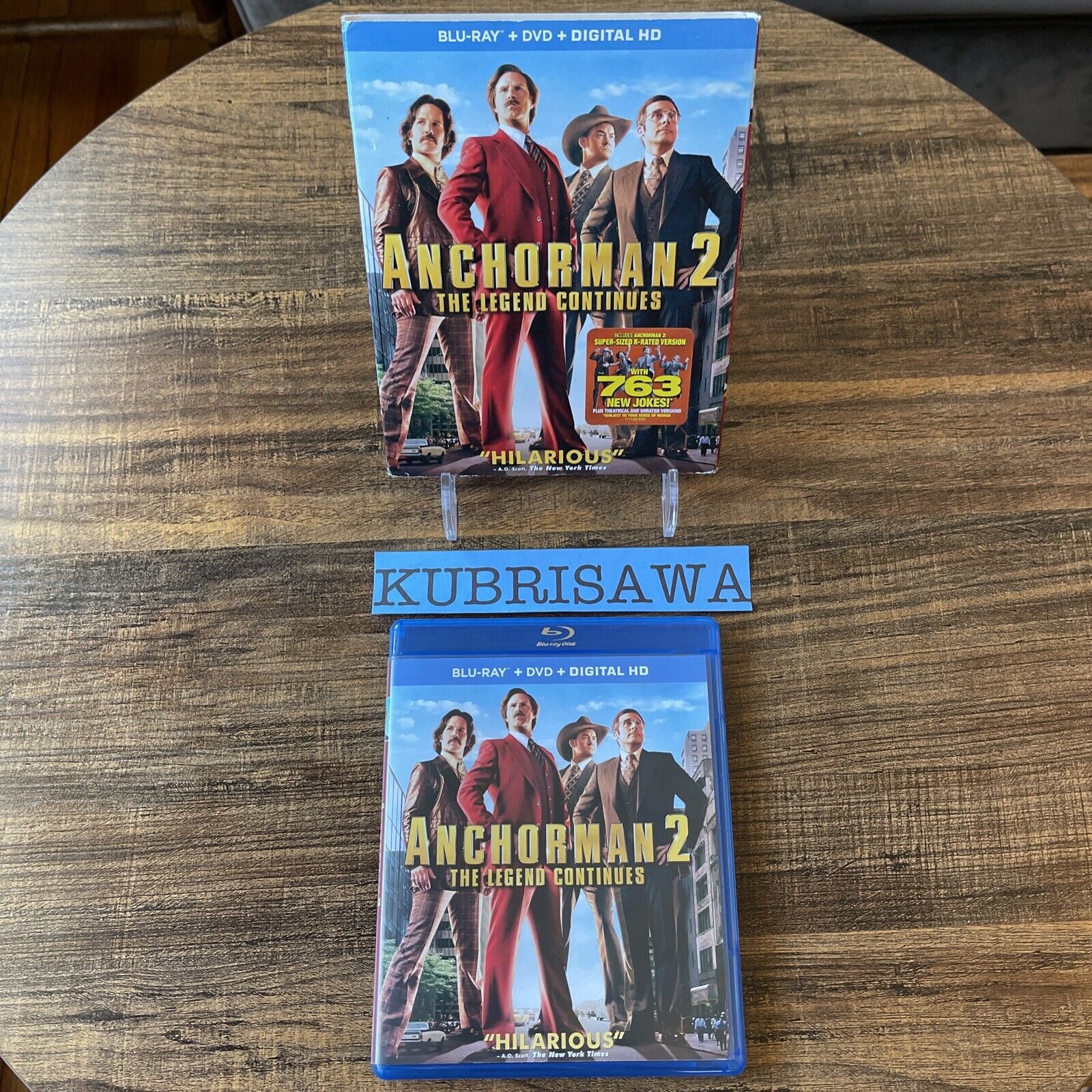  Anchorman 2: The Legend Continues (Blu-ray + DVD + Digital HD)  : David Koechner, Paul Rudd, Will Ferrell, Steve Carrell, Adam McKay:  Movies & TV