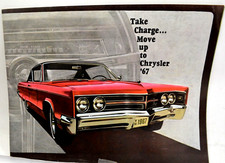 1967 Chrysler New Line-Up  Dealership Color Sales Brochure
