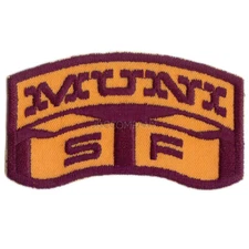 Patch- The San Francisco Municipal Railway (SF Muni)  #12272 -NEW- Free Ship
