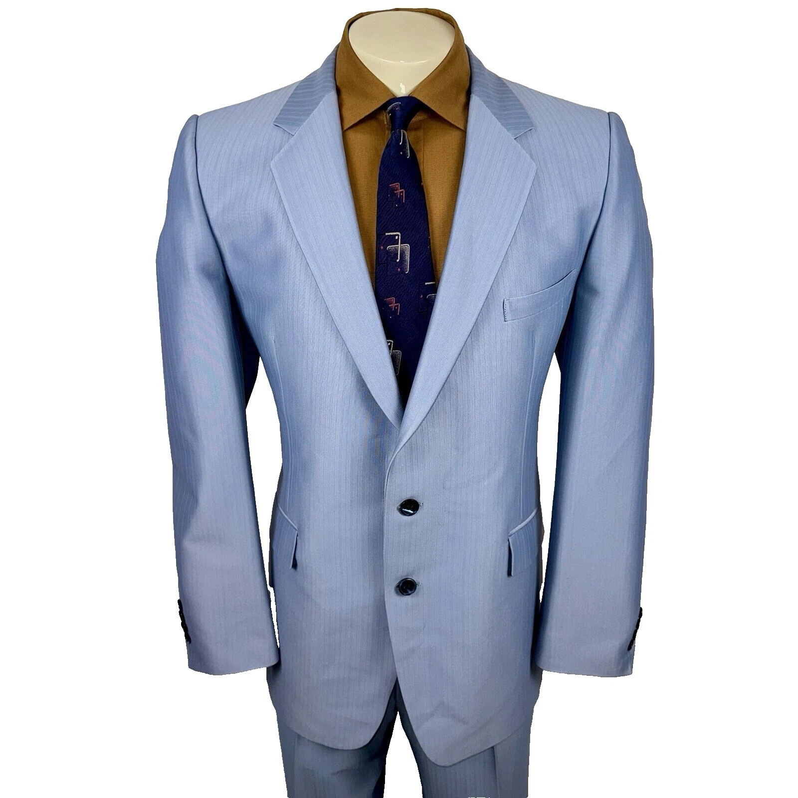 1960s 32 Inseam Vintage Suits for Men