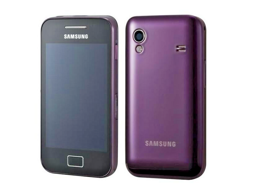 Purple Samsung Galaxy Ace S5830i RARE GSM Phone 3.5