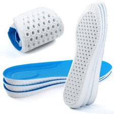 3pares de plantillas transpirables con absorci n impactos para calzado deportivo
