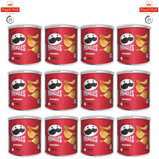 Pringles Crisps Sour Cream, Original, Salt & Vinegar 12x40g | LONG EXPIRY DATES