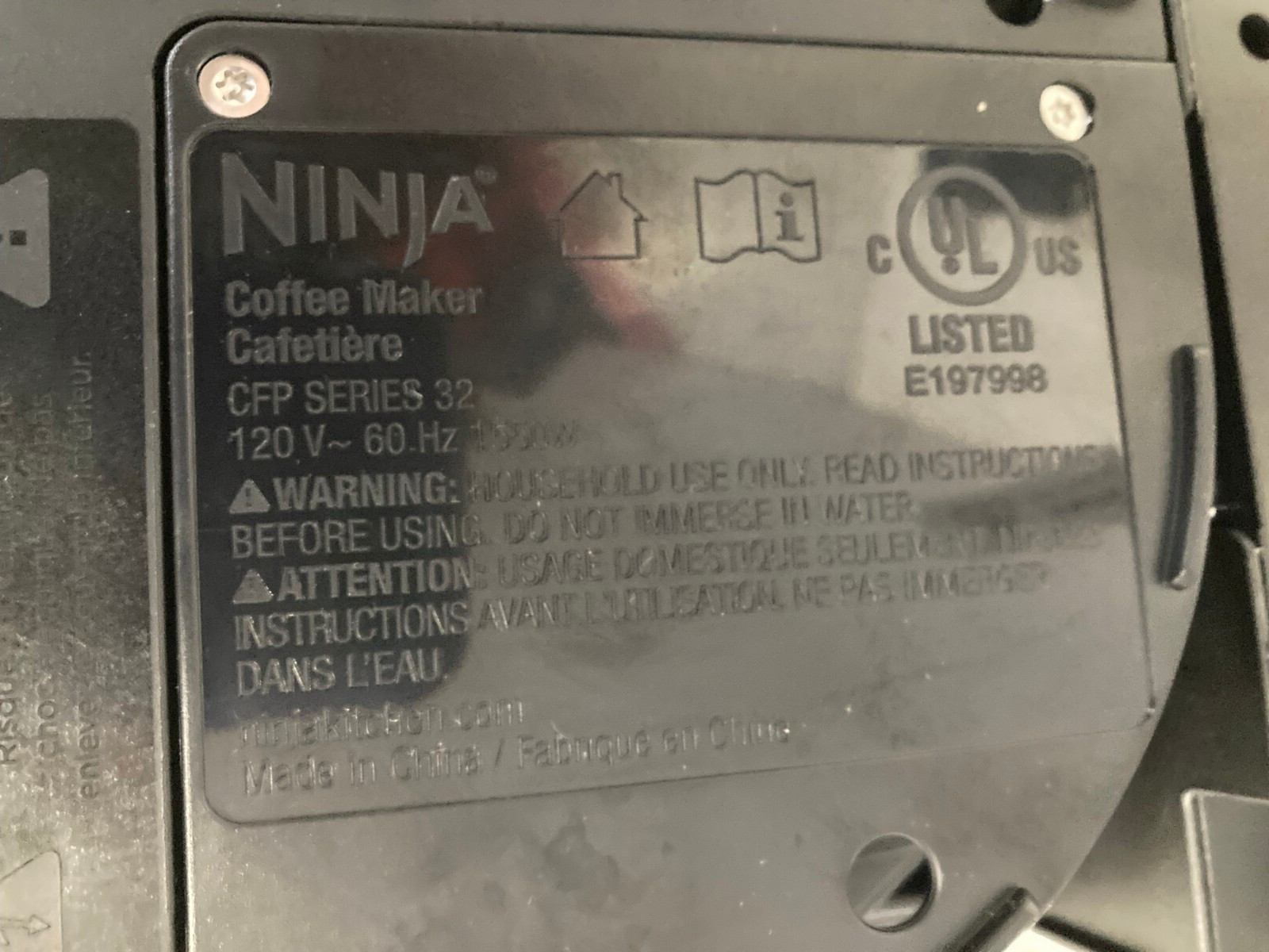 Ninja DualBrew Pro Specialty Coffee System Drip Coffee Maker with Frother CFP301