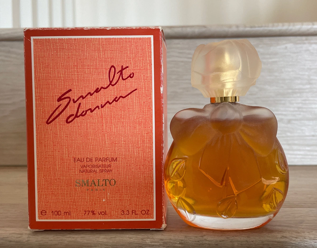 Vintage Smalto Donna EAU DE PARFUM SPRAY 3.3 FL. OZ 100 mL NIB
