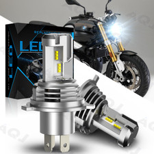 AQJ 2x H4 9003 LED CSP Motorcycle Headlight Bulb Hi/Low HID Beam Xenon White