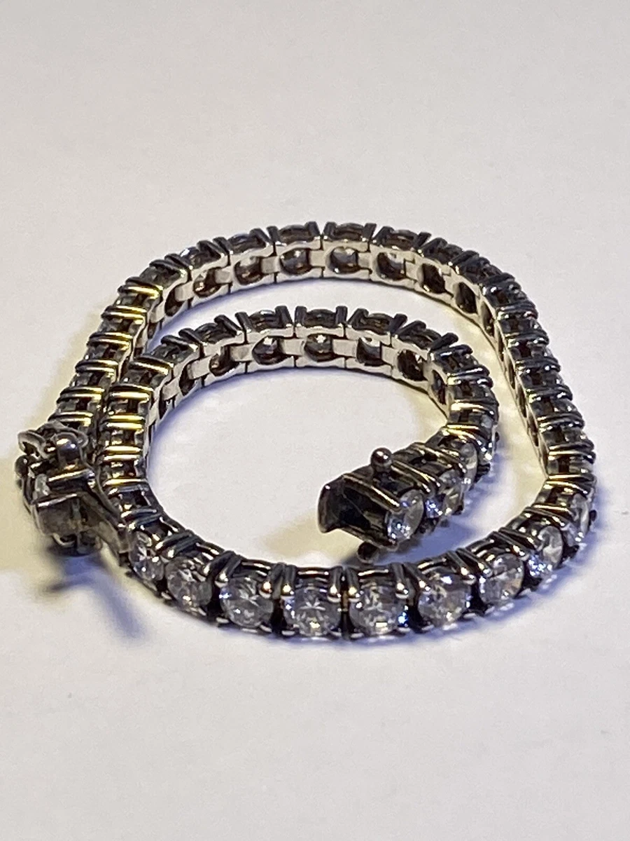 925 dq hotsell cz bracelet