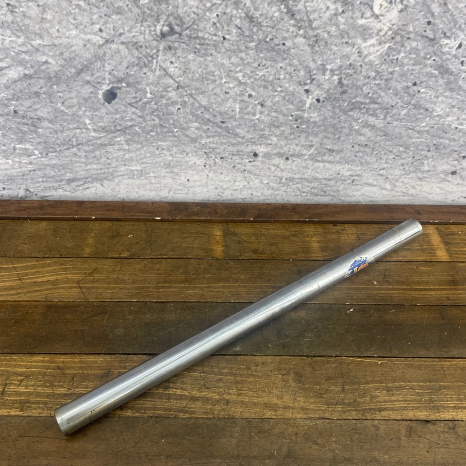 Tija de sillín GT BMX CRMO 22,2 mm Old School BMX GT Cro-Mo estampada años 90 original Foto 4 de 4