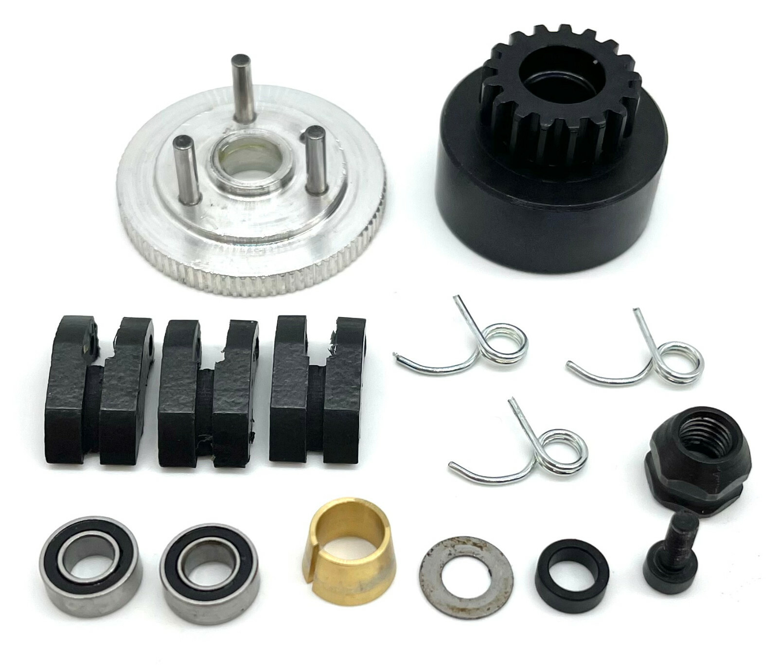 Savage X 4.6 GT6 CLUTCH BELL,GEAR,Flywheel & Shoes 17t 1m(86271 A992)HPI 160100 eBay