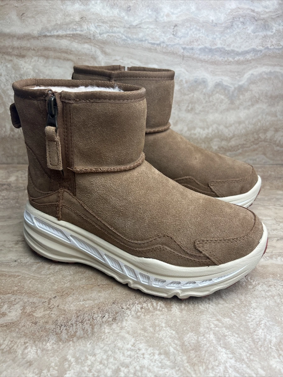 Ugg Dulwich Boots Men\'s 10 Stout Brown Weathered Suede Zip High Ankle Bootie UGG Zip Suede Boots for Men for Sale | Shop New & Used Men main image 2