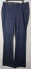 I.n.c. International Concepts Women's Bootcut Pull-on Jeans, Dark Indigo Size 10