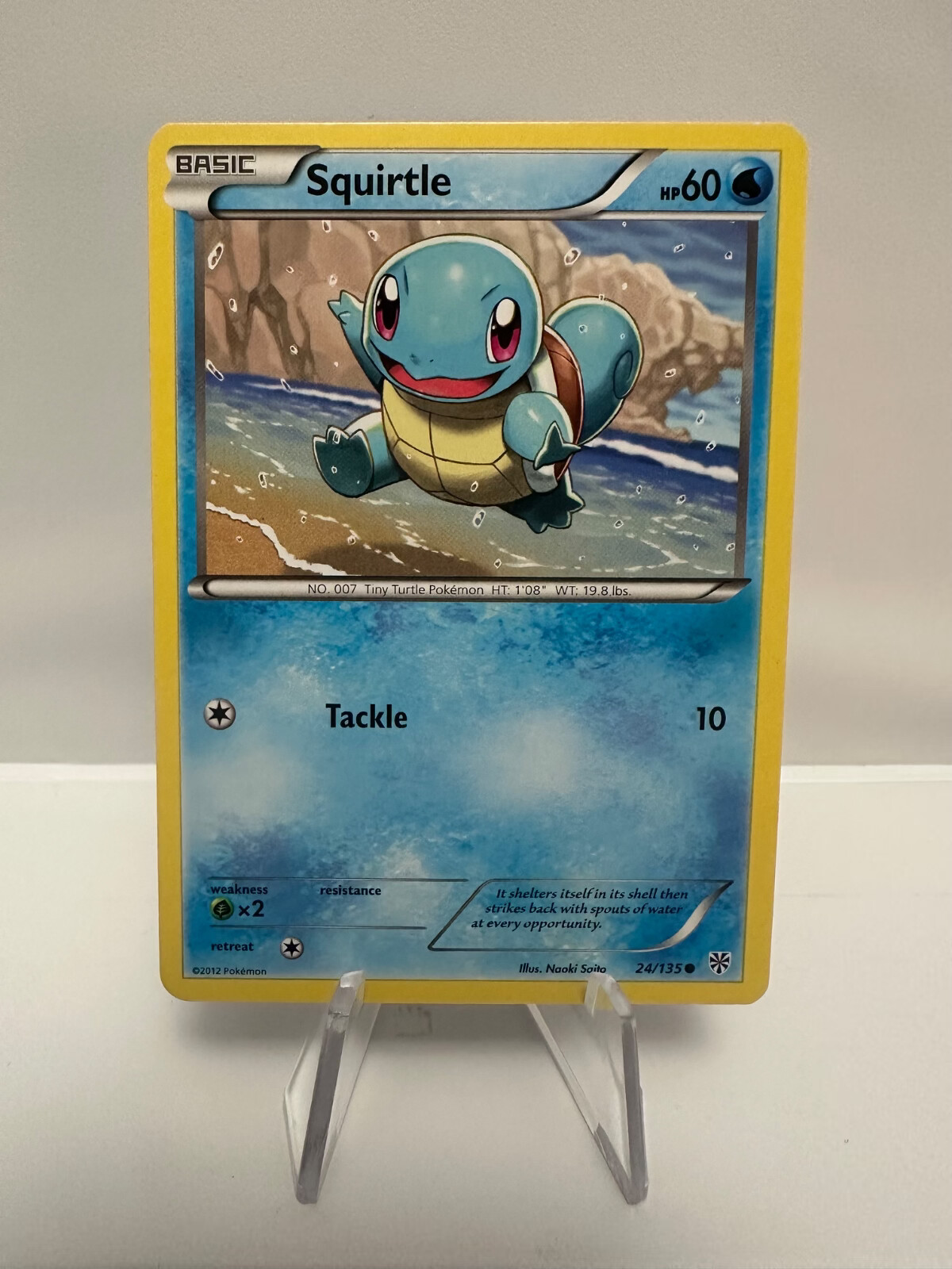 Squirtle 24/135 - Black & White Plasma Storm - Pokémon TCG - LP