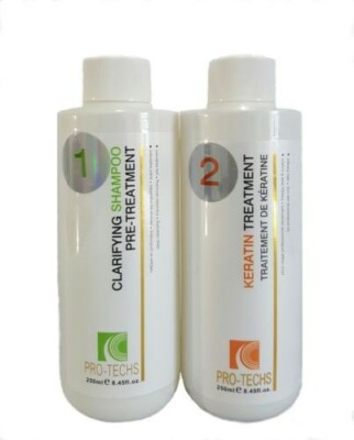 Pro-techs Organic keratin BRAZILIAN HAIR THERAPY -Soft- 8.45 OZ 250 ml