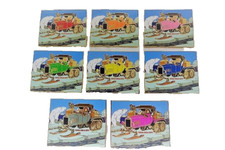 8  !!! BIG PINS !!!  TIM UND STRUPPI AM NORD POOL PINS KOMPLETT SET