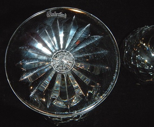 Waterford Crystal 'Kenmare' Hock Wine, Claret Wine Glasses & Water Goblet - Picture 27 of 28