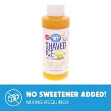 Hypothermias PINA COLADA Flavor Syrup 🍧 Snow Cone machine Concentrate UNSWEET