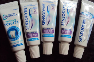 Sensodyne Clinical Repair Zahnpasta MIX SET travel to go size Reisegrösse NEU
