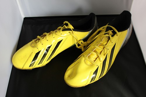 Adidas F5 TRX FG Botines Vivid Amarillo Con Negro, Usado 1 vez, tamaño 10 |  eBay
