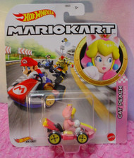 Mario Kart CAT PEACH Pink, Standard Kart Nintendo Hot Wheels 1/64