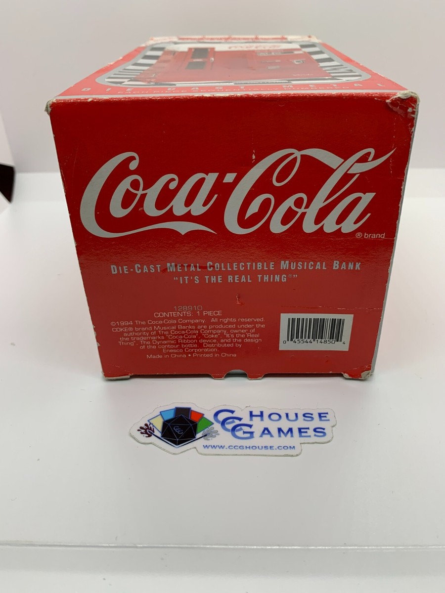 Coca-Cola Collectible Musical Bank 