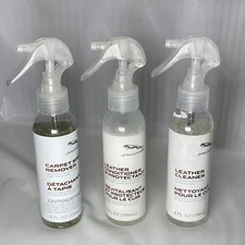 Jaguar Leather Cleaner, Conditioner & Protectant, Carpet Spot Remover 4 fl each