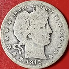 1915-S BARBER QUARTER