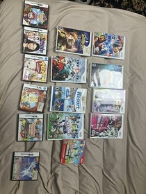 Nintendo DS / Nintendo Wii Video Game Lot 15 Original Cases/game Manual Bundle