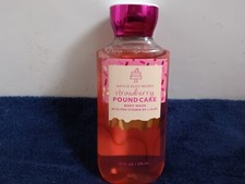 Bath  Body Works Strawberry Pound Cake Body Wash