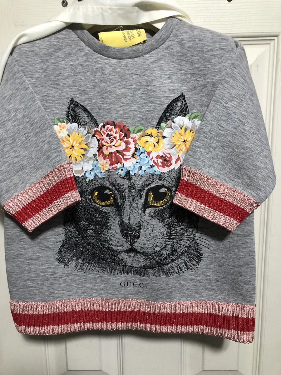 Kids clearance cat sweater