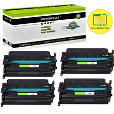 4PK CF258A 58A Toner (with Chip) Fit for HP LaserJet Pro M404 M404dn MFP M428fdw